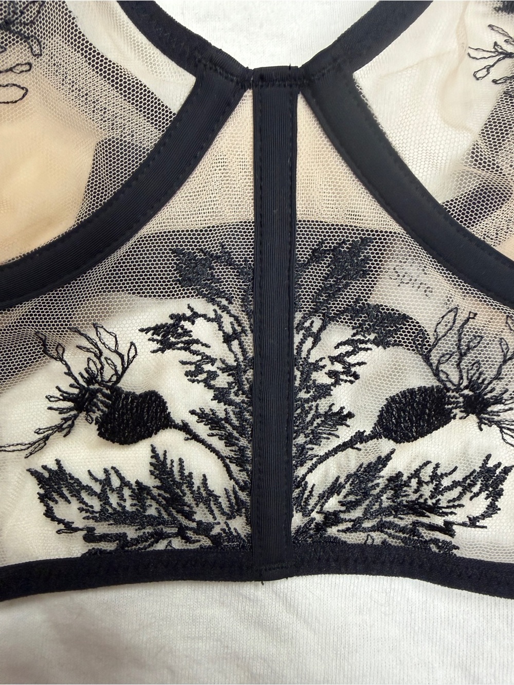 NWT Thistle and Spire Verona Longline Mesh Bustier - 36C - Picture 5 of 5